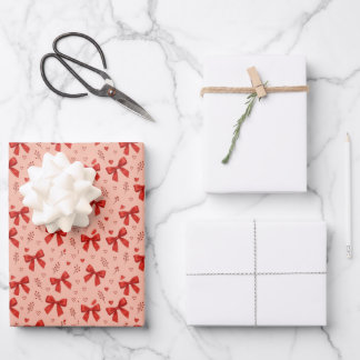 Moederdag linten inpakpapier vel