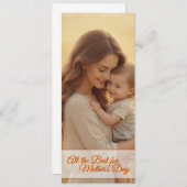 Moederdag Love - Een moment van pure vreugde (Voorkant / Achterkant)