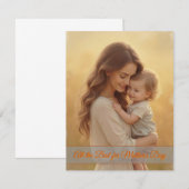 Moederdag Love - Een moment van pure vreugde (Voorkant / Achterkant)