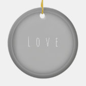 Moederdag Love foto voor mama Keramisch Ornament (Achterkant)