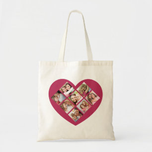Moederdag Love fotocollage Tote Bag
