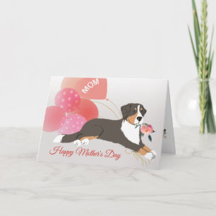 Moederdag Love of your Bernese Mountain Dog Kaart