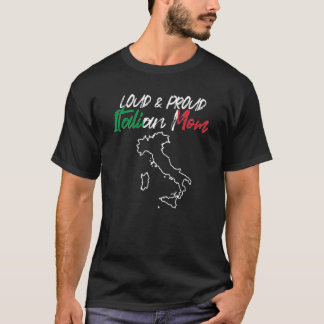 Moederdag Luid & Trots Italiaans Mam T-shirt
