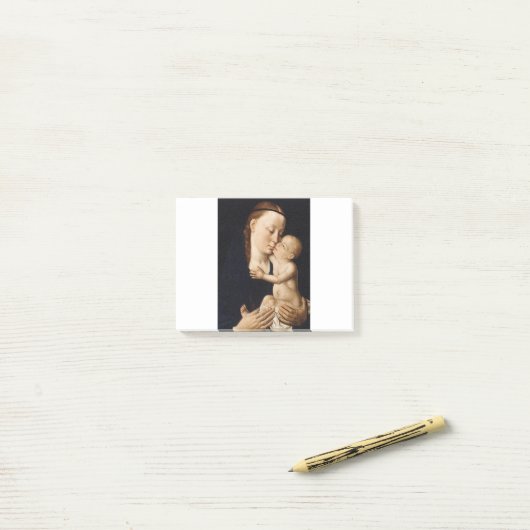 Moederdag - Maagd en kind - Mam - mama Post-it® Notes (Op bureau)