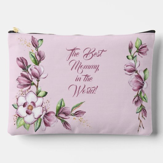 Moederdag Magnolia Bloemen Waterverf Etui (Voorkant)