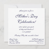 Moederdag, mama met kinderen Kaart (Achterkant)