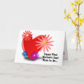 Moederdag mama wordt Kaart (Gele Bloem)