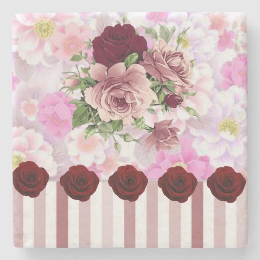 Moederdag Marble Stone Onderzetter (Voorkant)