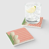 Moederdag Marble Stone Onderzetter (Zijkant)