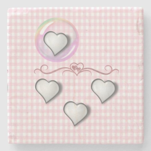 Moederdag Marble Stone Onderzetter (Voorkant)