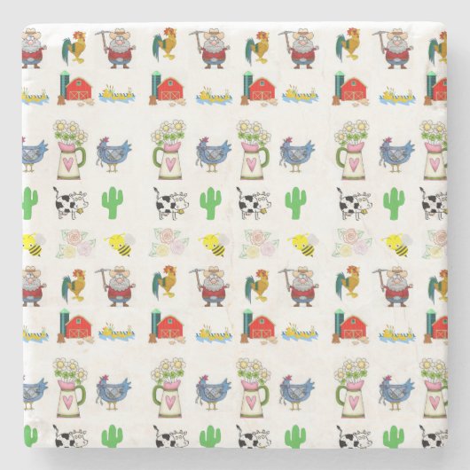 Moederdag Marble Stone Onderzetter (Voorkant)