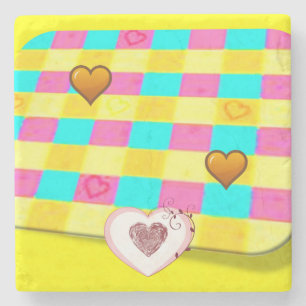 Moederdag Marble Stone Onderzetter