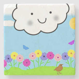 Moederdag Marble Stone Onderzetter