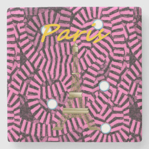 Moederdag Marble Stone Onderzetter Paris, Frankrij