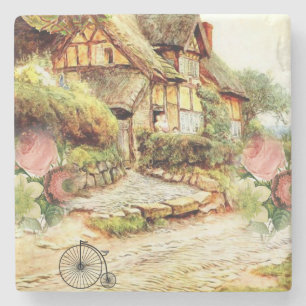 Moederdag marble Stone Onderzetter Victoriaans