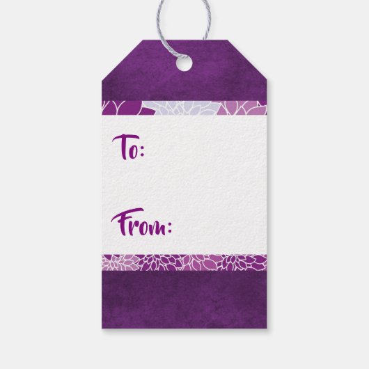 Moederdag Matte Gift Label Cadeaulabel (Achterkant)