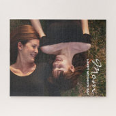 Moederdag Mijn beste vriend Custom Photo Legpuzzel (Horizontaal)