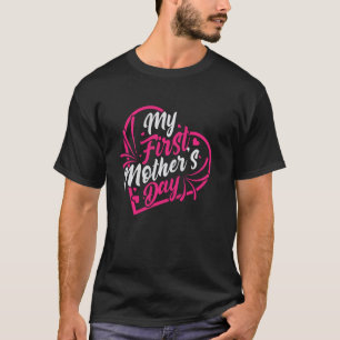 Moederdag, mijn eerste Moederdag lange mouw T-shirt