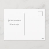  Moederdag moeder en Baby Feestdagenkaart (Achterkant)