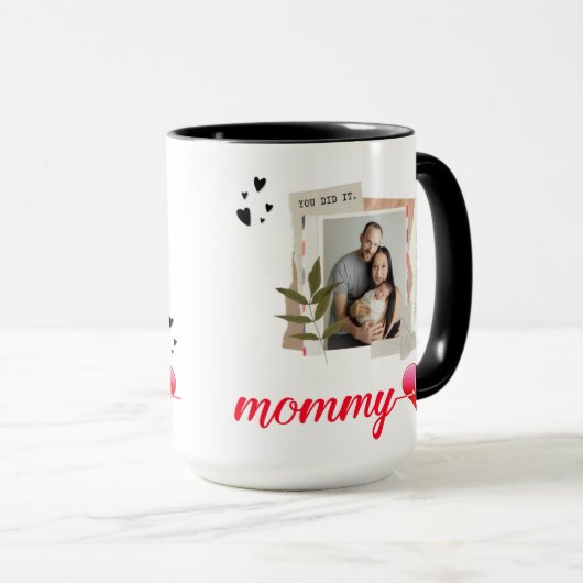 Moederdag mok, cadeaus voor moeder op haar verjaar mok (Voorkant rechts)