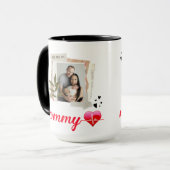 Moederdag mok, cadeaus voor moeder op haar verjaar mok (Voorkant links)