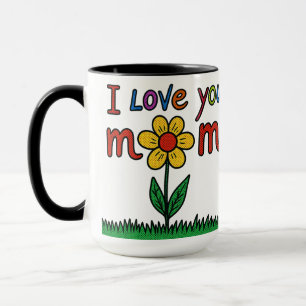 Moederdag mok – Ik hou van jou mama