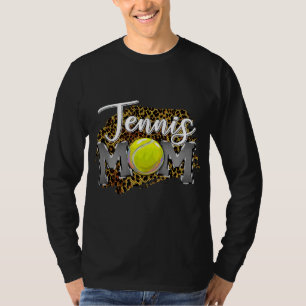 Moederdag MOM LIFE Tennis Moeder tennis leven mama T-shirt