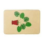 Moederdag Monstera Plant Badmat (Voorkant)