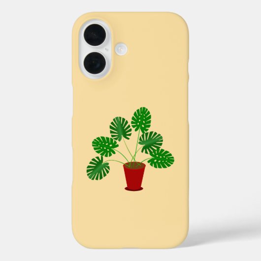 Moederdag Monstera-Plant Case-Mate iPhone Case (Achterkant)