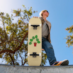 Moederdag Monstera Plant Skateboard