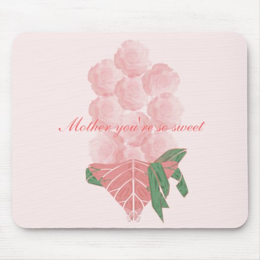 moederdag mousepad muismat (Voorkant)