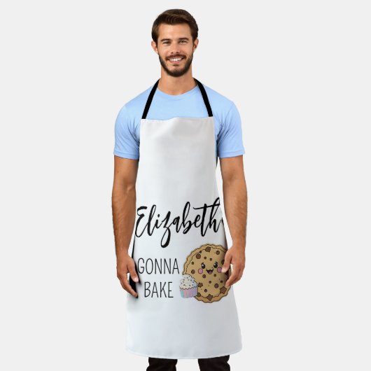 Moederdag Naam Schort (Gedragen)