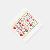 Moederdag Napkins Servet (Hoek)