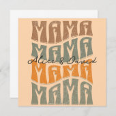 Moederdag Natural Color Mama Kinder Name (Voorkant / Achterkant)