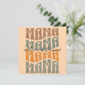 Moederdag Natural Color Mama Kinder Name (Staand voorkant)