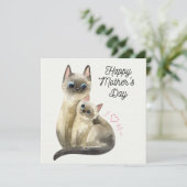 Moederdag Note Kaart (Staand voorkant)