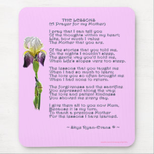 MOEDERDAG of MOTHERS BIRTHDAY Iris & Poem Muismat