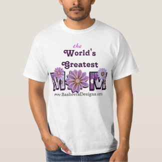 moederdag Ontwerp van Floral T-shirt