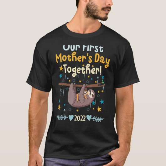 Moederdag onze eerste Moederdag samen met mama T-shirt (Voorkant)
