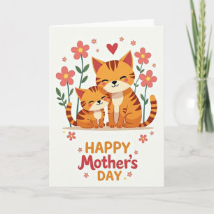 Moederdag Oranje Kaart