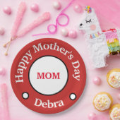 Moederdag Papieren Bordje (Feest)