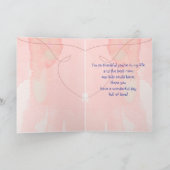 Moederdag Partner love Bluebird Garden Bird Kaart (Binnen)