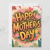 Moederdag Periodieke tabel Bedankkaart (Achterkant)