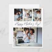 Moederdag Photo Collage Kaart (Voorkant / Achterkant)