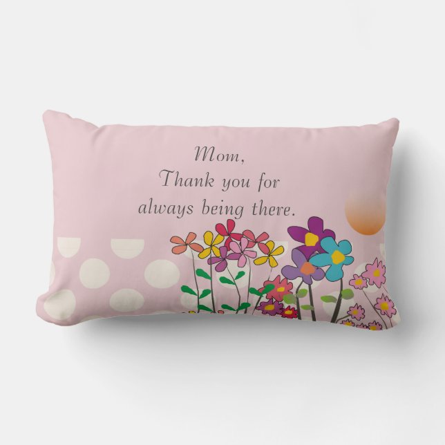Moederdag Pillow Dank je moeder Kussen (Voorkant)