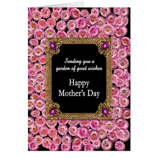 Moederdag Pink Daisies (Voorkant)