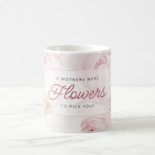 Moederdag Pioen Bloemen Ik Kies Jou Koffiemok