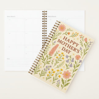 Moederdag Planner - Ontwerp van de knuffel van moe