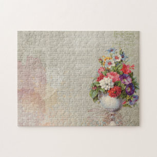 Moederdag Planter Colorful Flowers Newspaper Legpuzzel