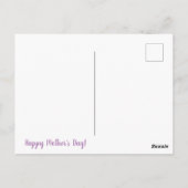 Moederdag Poem Briefkaart (Achterkant)